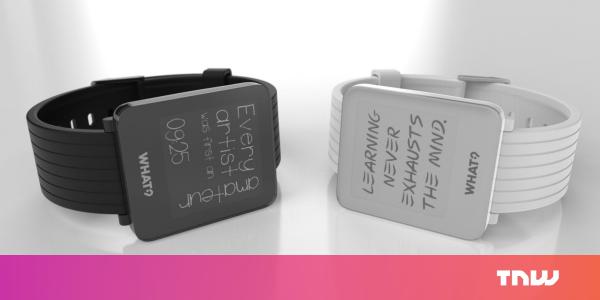 photo of There’s now a smartwatch for fans of inspirational quotes image