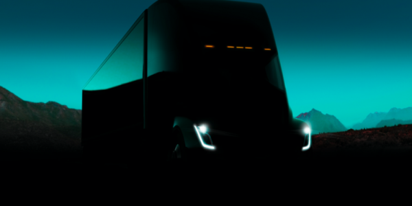 photo of A first look at Tesla’s promised electric semi image