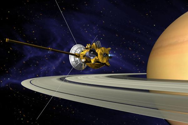 photo of Farewell Cassini! NASA's Saturnian spacecraft waved goodbye for its Grand Finale image