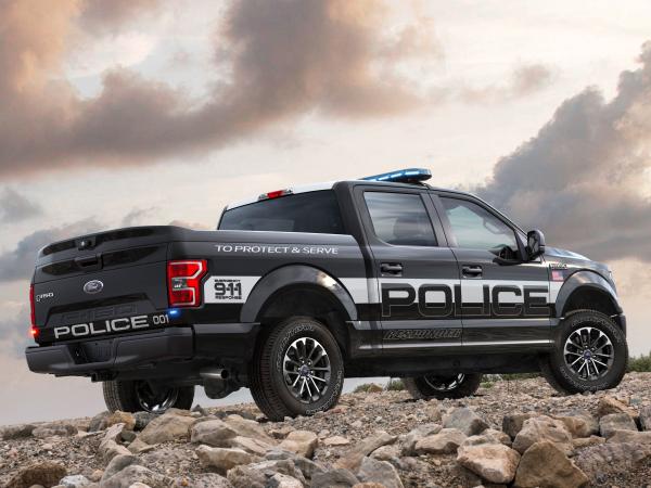 photo of Ford has added yet another vehicle to its police lineup — a 'pursuit rated' pickup (F) image