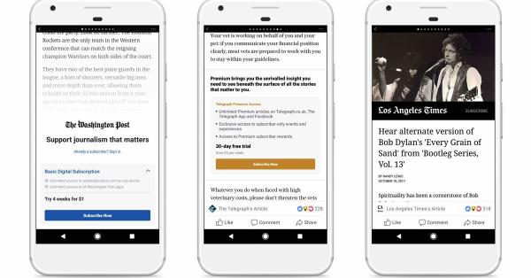 photo of Facebook and Apple can’t agree on terms, so Facebook’s subscription tool will only launch on Android phones image