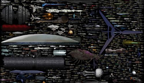 photo of Almost all the sci-fi spaceships you know are on this massive chart image