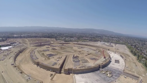 photo of Apple’s New Spaceship HQ Doesn’t Look Like A Spaceship Yet, But It’s Huge image