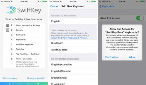 photo of A look at third-party keyboards on iOS 8: type any way you want image