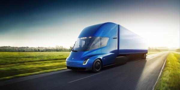 photo of The Tesla Semi was designed to be a long-range spaceship for the road (TSLA) image