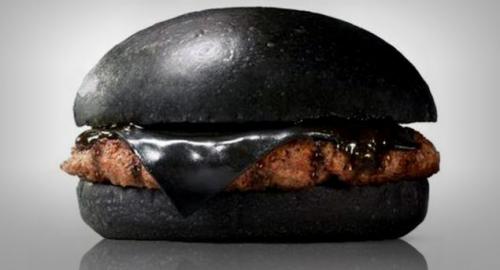 photo of Burger King's all-black burger looks absolutely disgusting in real life image