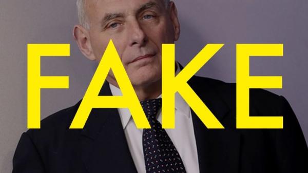 photo of That John Kelly Twitter Account Is Totally Fake image