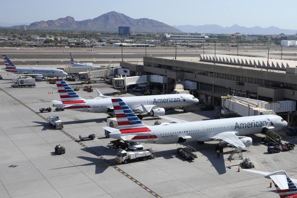 photo of All American Airlines flights in the US  are currently grounded image