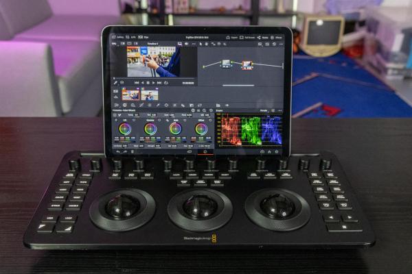 photo of The iPad and Blackmagic's Micro Color Panel make strange bedfellows image