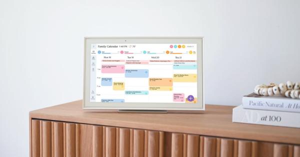 Skylight’s Touchscreen Calendar Got my…