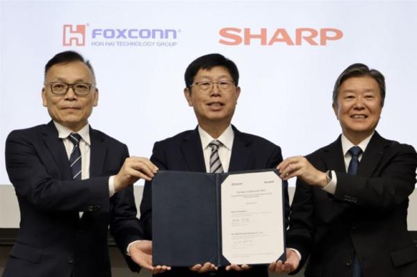 Foxconn and Sharp sign strategic pact to&hellip;