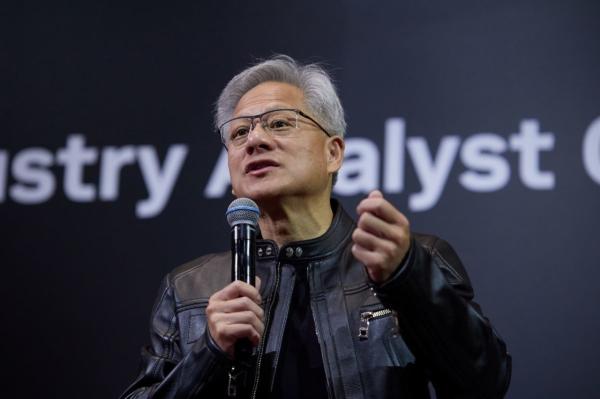Nvidia's Huang says AI agents are tools,…