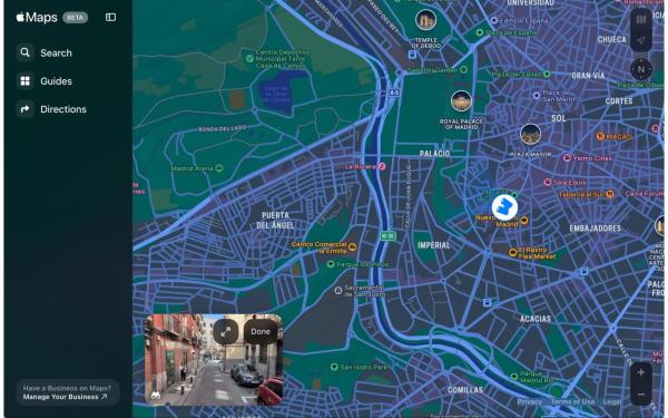 Apple Maps' Look Around is now available…