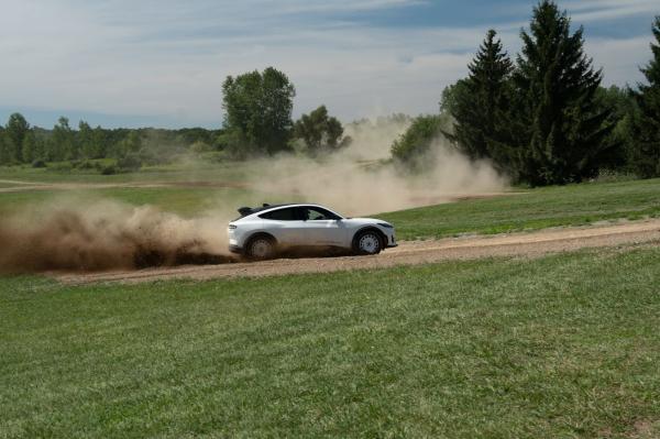 photo of Inside Ford’s private off-road track where it tests its wildest electric machines image