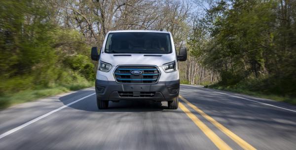 photo of 2025 Ford E-Transit costs the same as the gas version upfront image