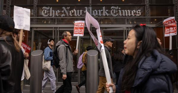 photo of NYT tech workers are making their own games while on strike image