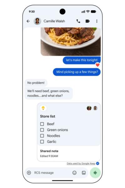 photo of Google Brings Collaborative Lists to Messages image