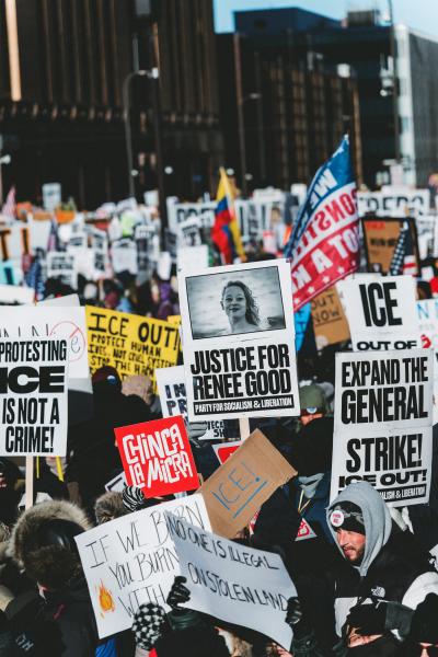 photo of “No more Minnesota nice, Minneapolis will strike” image