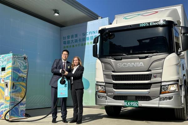 Scania electric cargo trucks introduced into Taiwan