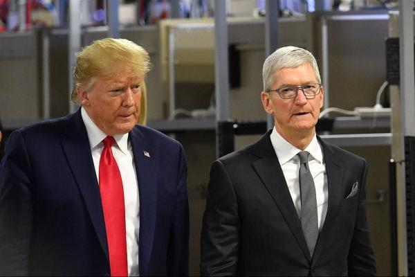 Trump says Apple shifting to US plants,…