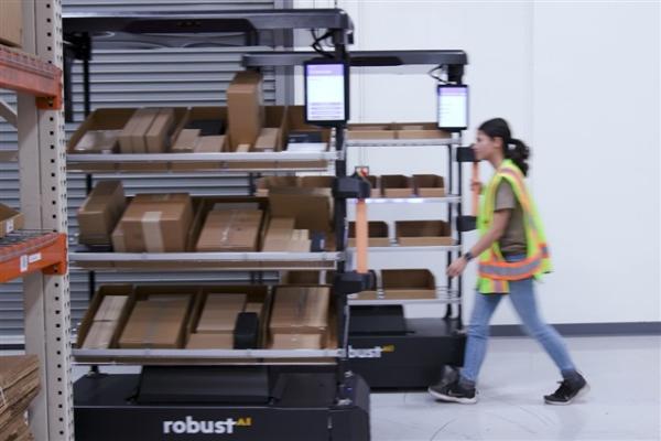photo of Robust.AI partners with Foxconn to scale U.S. production of warehouse robots image