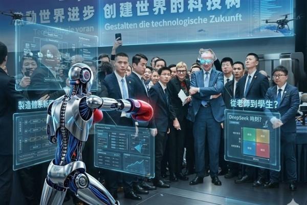 photo of Commentary: Merz at Unitree as China's humanoid robotics push unsettles Europe image