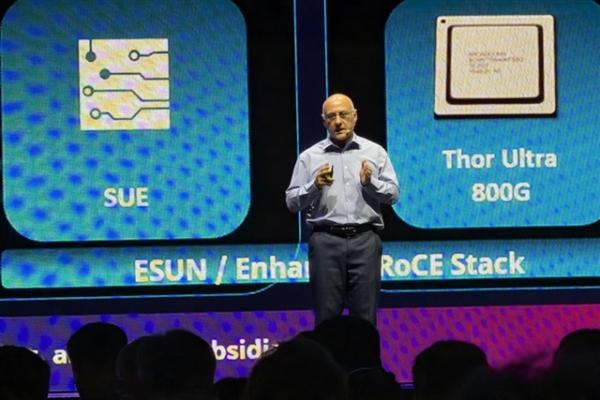 photo of Broadcom says CPO fits scale-out better than scale-up image