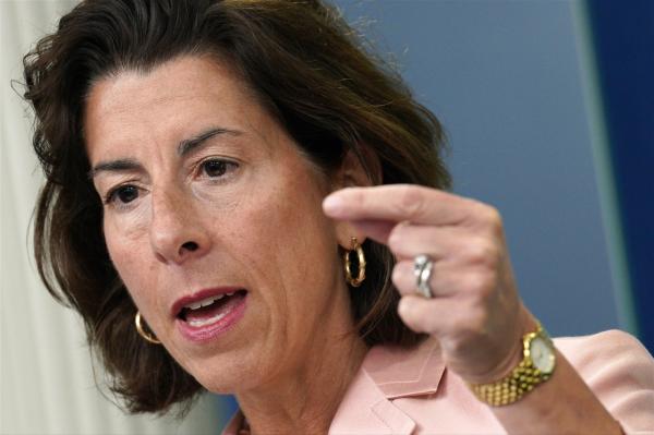 photo of Raimondo says Huawei's chip breakthrough is years behind US tech image