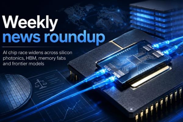 Weekly news roundup: AI chip race widens…