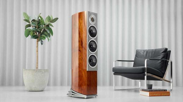 photo of This beautiful hand-made floor-standing speaker ain't cheap, but I can't take my eyes off it and I haven't even heard it&hellip; image