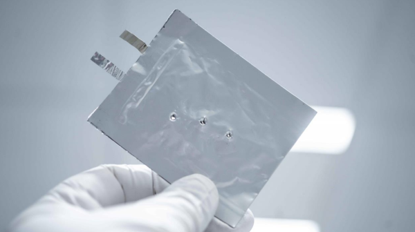 photo of Solid-state battery prototype boosts energy density by nearly 25 percent image