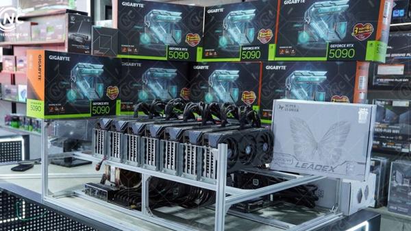 RTX 5090s are going for as much as…