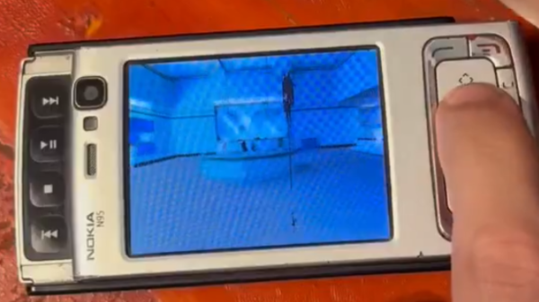 Developer gets Half-Life running at 30 FPS on a Nokia N95…