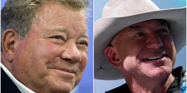 photo of 90-year-old William Shatner had less than 2 hours of sleep and went horse riding with Jeff Bezos before Blue Origin… image