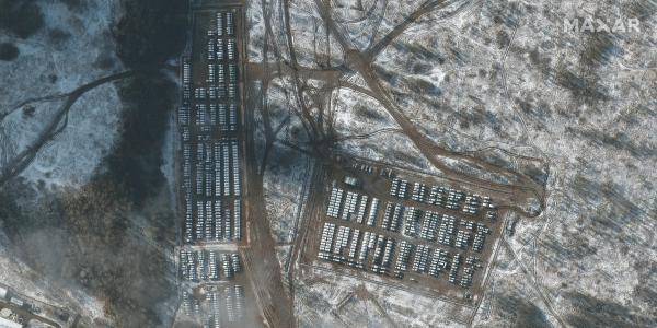 Satellite images show the buildup of Russian forces near Ukraine that have the US and NATO worried about an invasion