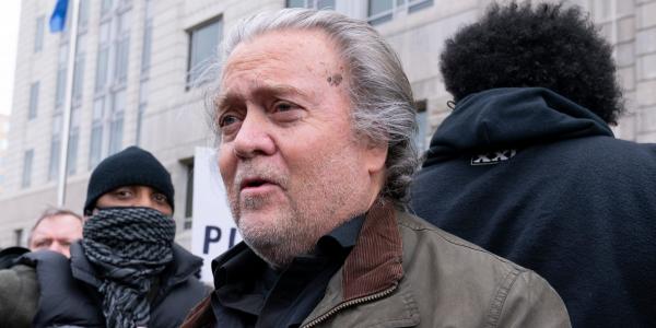 photo of Steve Bannon claims Trump rally will prompt Arizona to decertify Biden's 2020 election victory. The vote cannot be… image
