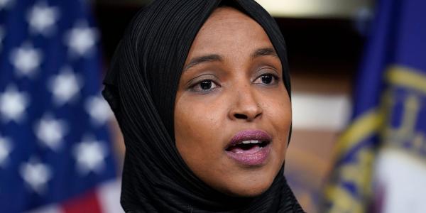 Rep. Ilhan Omar said it would be 'staggeringly hypocritical' for US to support a war crimes investigation into Putin…