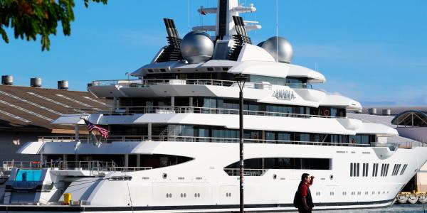 A seized $300 million superyacht linked…