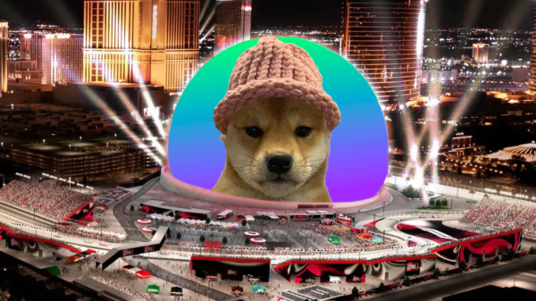 photo of Crypto Bros Raise $650,000 to Put DogWifHat Meme on Vegas Sphere image