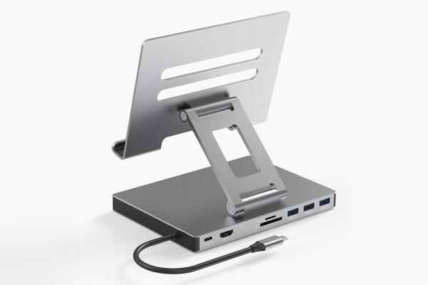 photo of Ditch the clutter: Meet your all-in-one tablet and laptop docking solution for $49.97 image