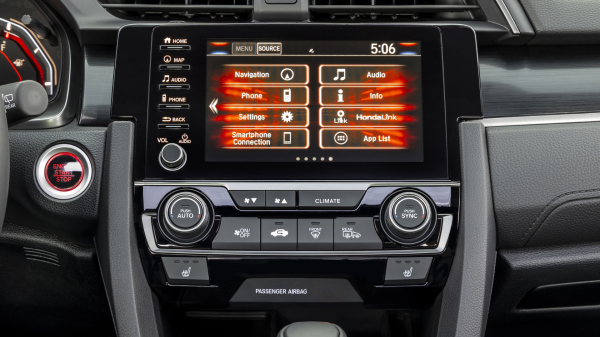 2021 Honda Civic infotainment system can…