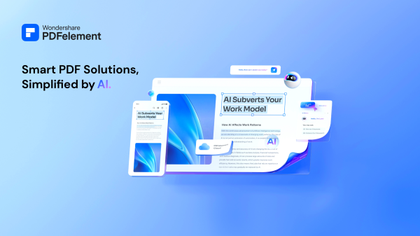 photo of PDFs are now even easier to work with thanks to the new AI features in PDFelement image