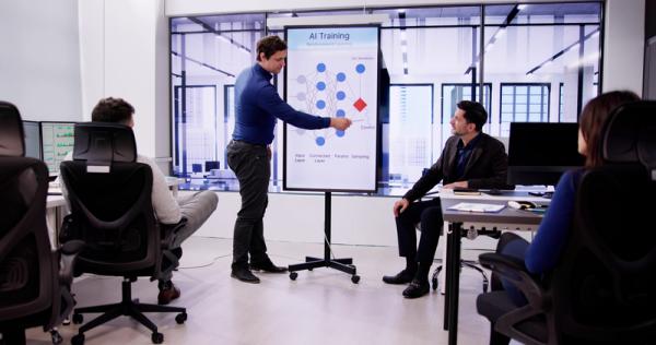 photo of Leaders confident about AI training while employees struggle image