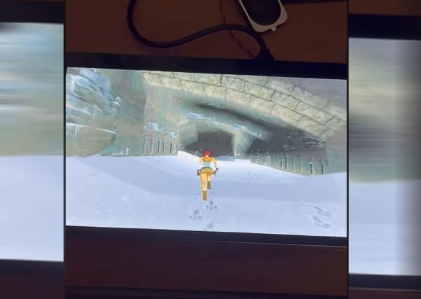 Playable Tomb Raider runs on a humble…