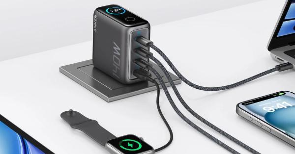 photo of Anker’s display-equipped wall charger from CES is already on sale image