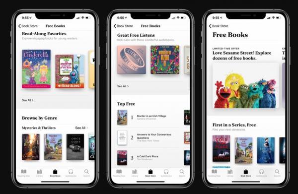 photo of Apple now offering free books and audiobooks to users image