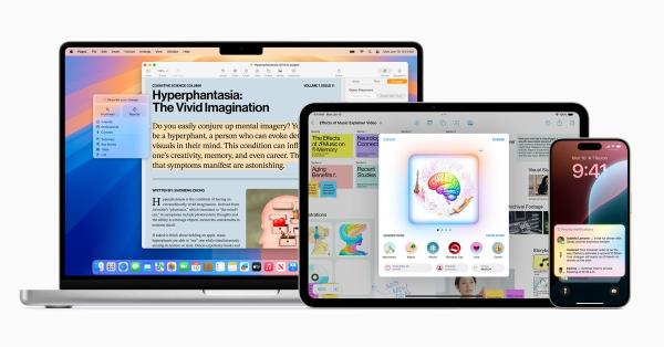 Apple Intelligence is now available in…