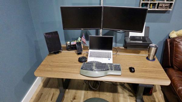 Vari Electric Standing Desk with…