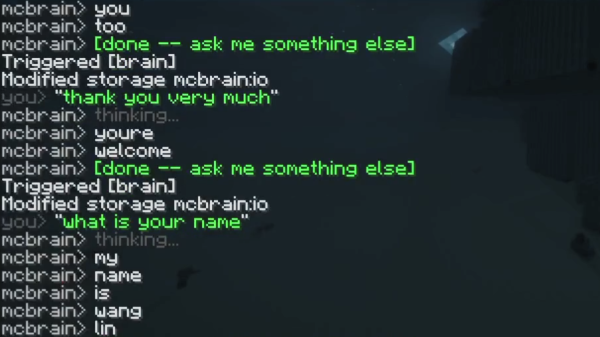 Player builds working AI chatbot in&hellip;
