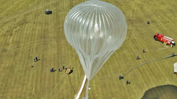 A stratospheric balloon could become a…